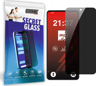 Xham mbrojtës privat Grizz SecretGlass për Realme GT7 Pro Racing, efekt privatësie, rezistent ndaj gërvishtjeve, transparent