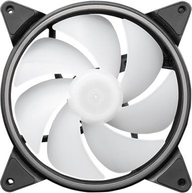 Ventilator PC PWM RGB, 120mm, 4 PIN, me ndriçim A RGB