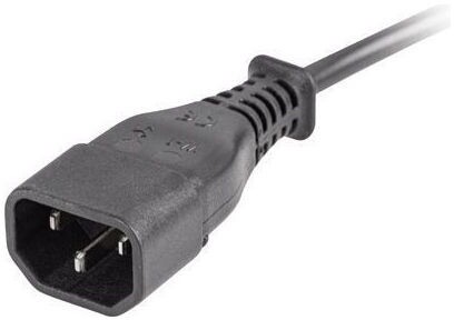 Kabllo vazhduese Armac Multi M6, 6x priza, IEC, çelës, raft 19 ", 3 m, e zezë