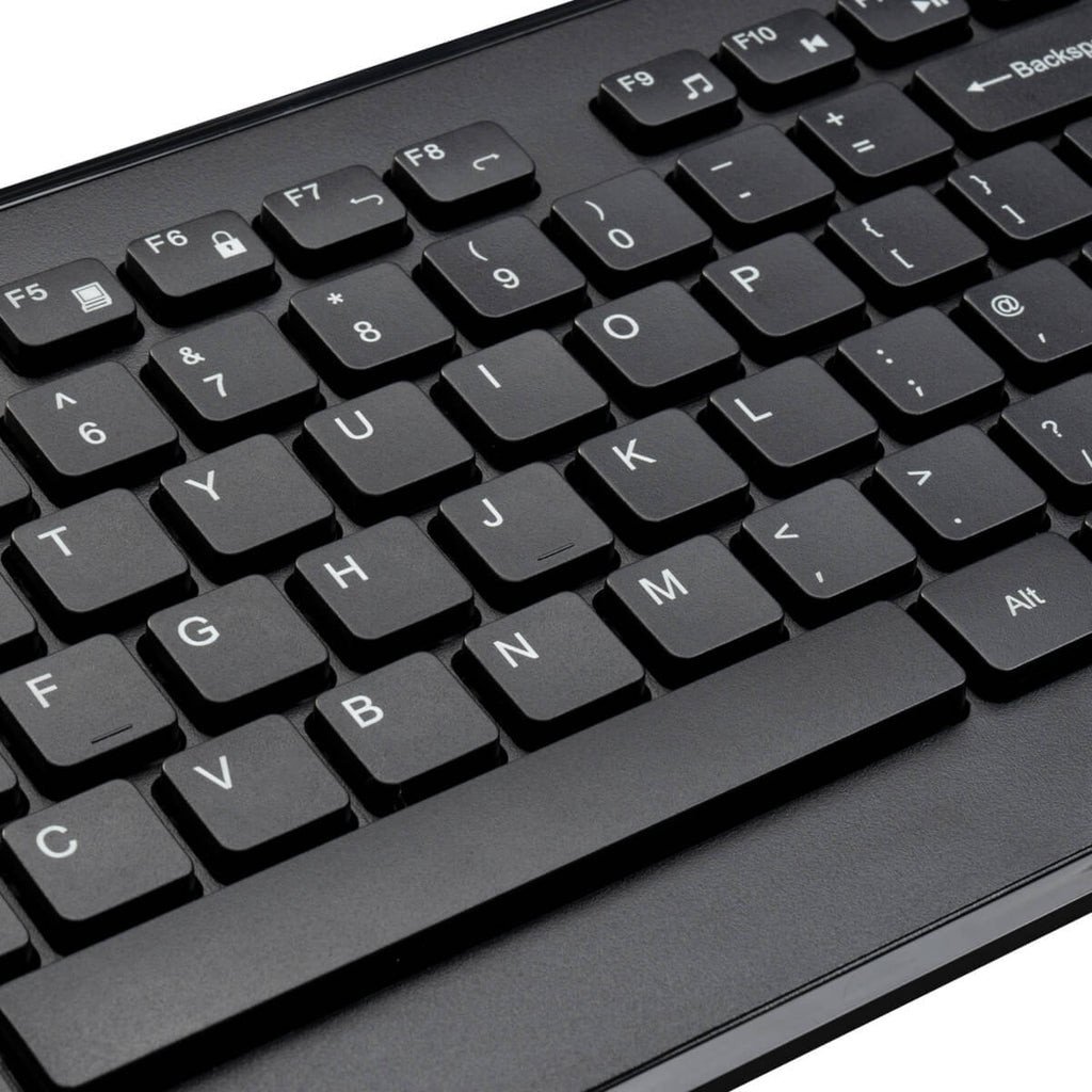 Set tastierë dhe mouse Targus AKM610NO, wireless 2.4 GHz, QWERTY Nordic, i zi