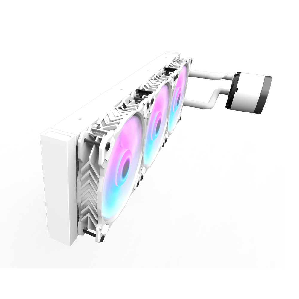 Ftohës Darkflash Liquid Cooler DN360 AIO, 360mm, i bardhë