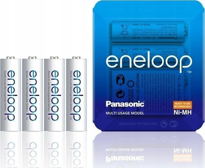 Bateri rikarikueshme Panasonic Eneloop AAA BK-4MCCE, 750mAh, NiMH, 1.2V