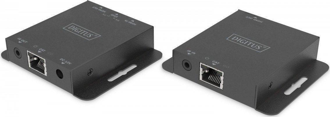Систем за пренос AV Дигитус HDMI Екстендер 4K, 70 m, Кат.5e/6/7/8, сет