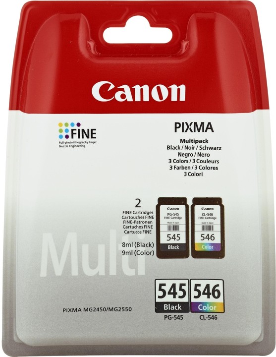 Ngjyrë për printer Canon PG-545XL/CL-546XL