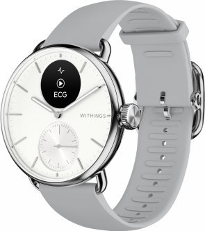 Ora e mençur Withings ScanWatch 2, 38mm, hibride, e bardhë