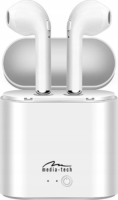 Kufje pa tela Media-Tech R-PHONES TWS MT3589W, të bardha