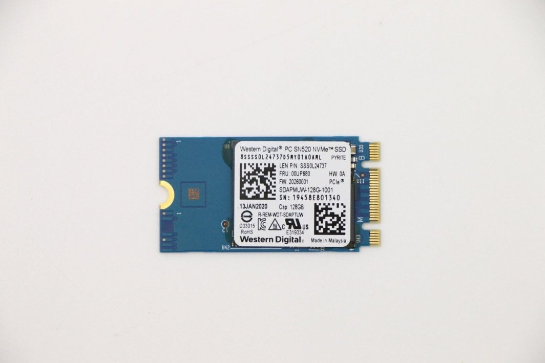 Disk SSD Lenovo M.2 PCIe NVMe FRU