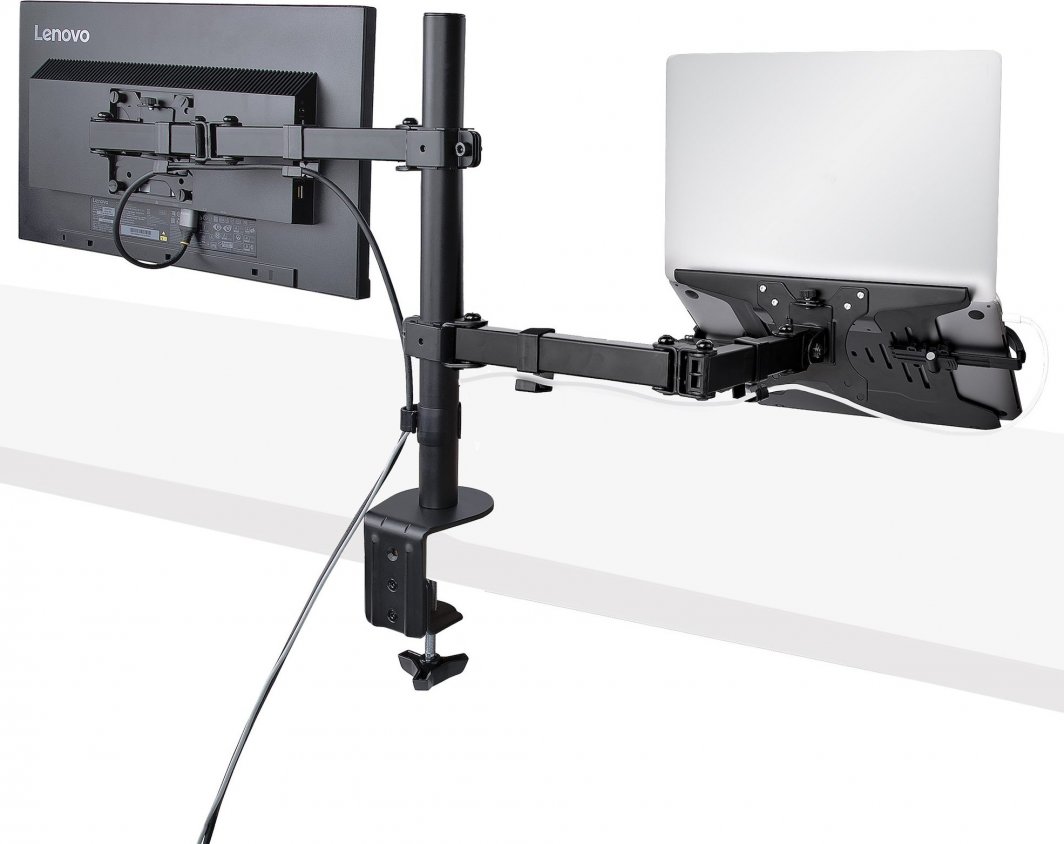 Krah monitori me tabaka laptopi StarTech, VESA, deri 32", i zi