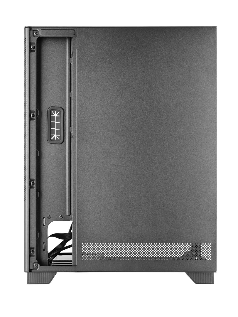 Kuti kompjuteri Tacens SAGITTA20, ATX, 3 ventilatorë 120mm, xham i temperuar, e zezë
