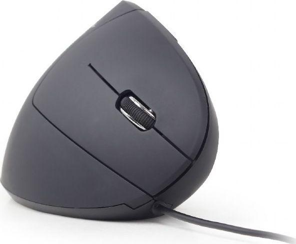 Maus Gembird MUS-ERGO-01, me kabllo, USB, i zi
