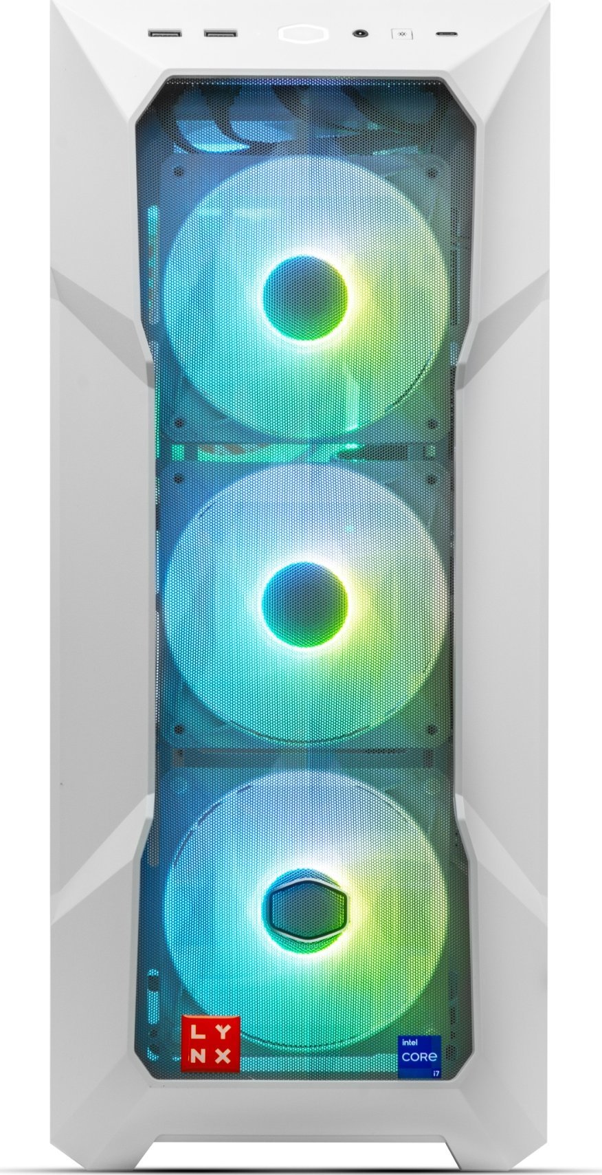 Kompjuter gaming LYNX Challenger, i5 13400F, RTX 4070 SUPER 12GB, 32GB RAM, 1TB SSD, i bardhë