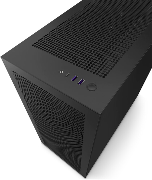 Kasë kompjuteri NZXT H7 Flow, USB-C, xham, e zezë