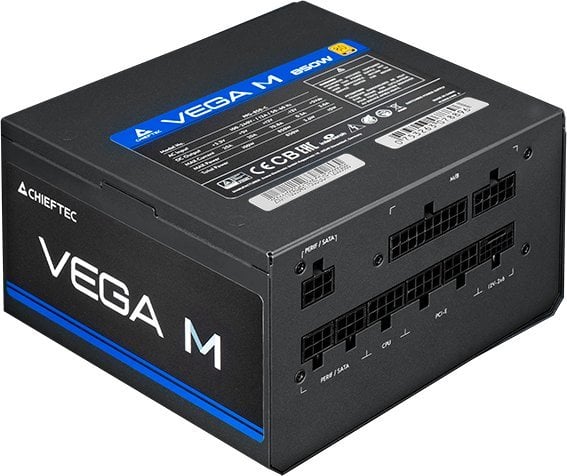 Furnizues energjie Chieftec Vega PPG-850-C, 850W, 80 Plus Gold, modular, i zi