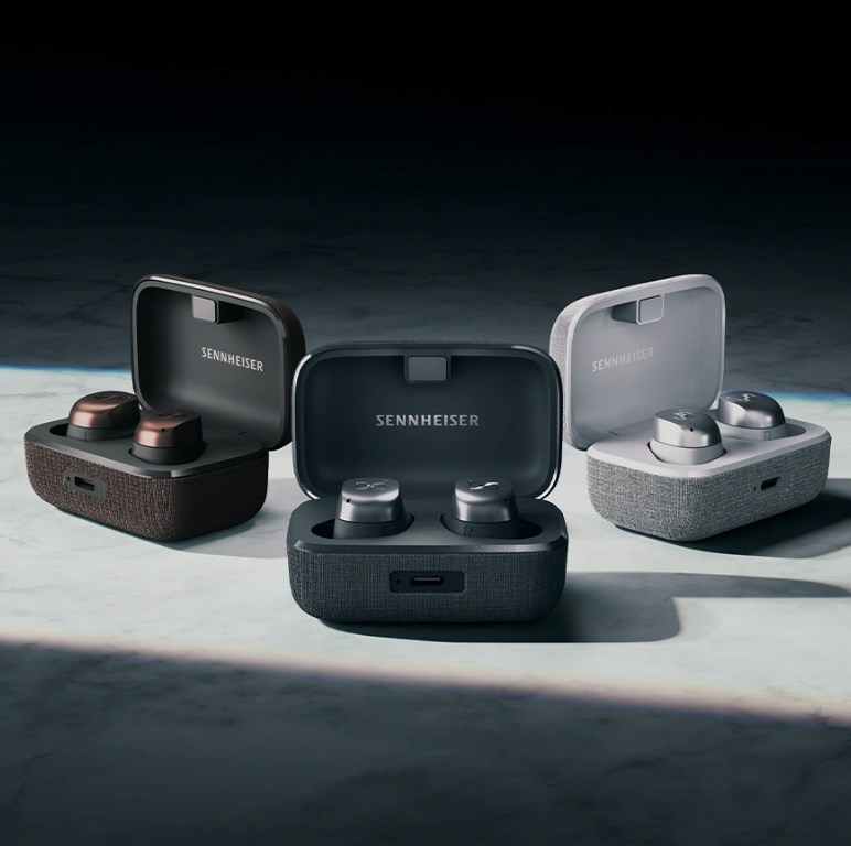 Kufje Sennheiser Momentum MTW4, Bluetooth, 7.5 orë bateri, IP54, të zeza/të bronzta