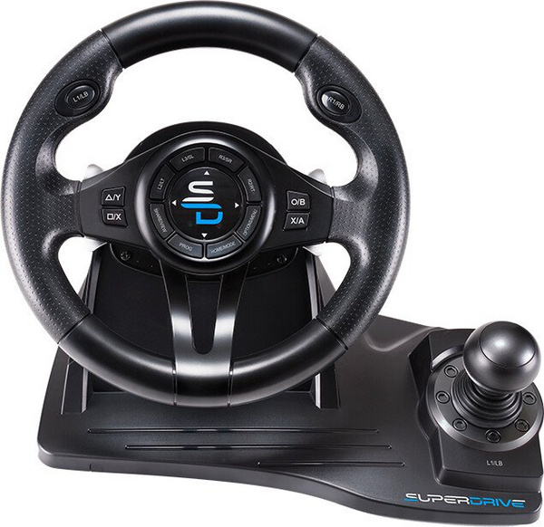 [OUTLET] Set timon dhe pedale Superdrive GS550 (PC, PS4, Xbox Series, XONE)