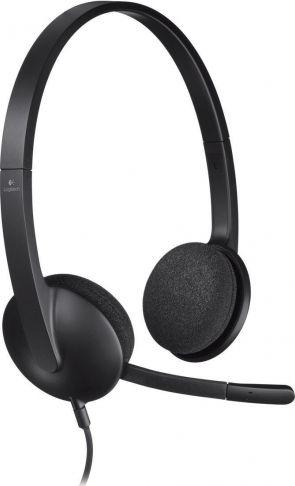 Kufje Logitech USB Headset H340 (981-000475), 1.8 m, të zeza