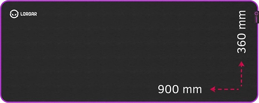 Mousepad Prestigio Main 319, 900x360mm, 3mm, i zi