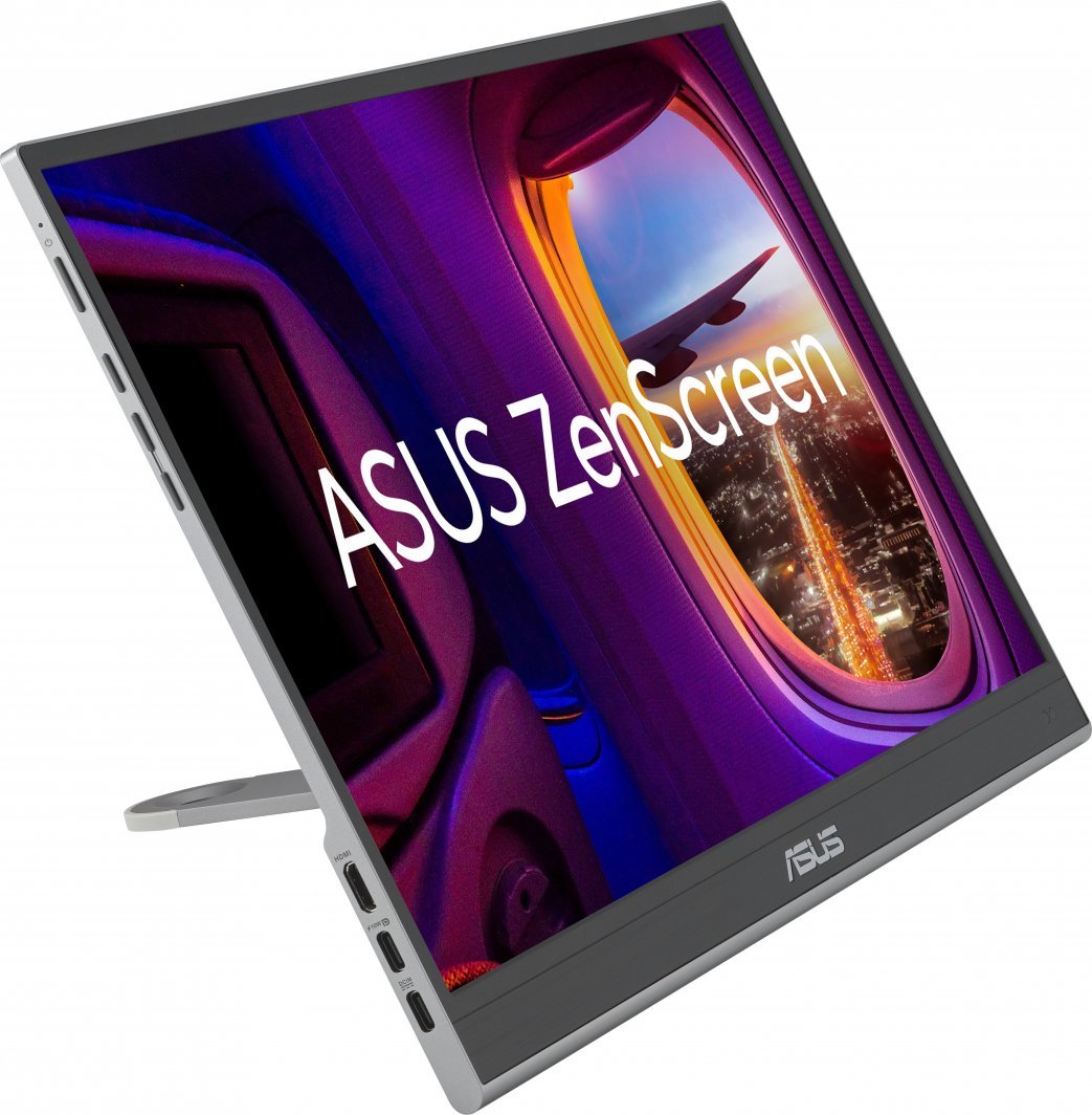 Monitor portativ Asus ZenScreen OLED MQ16AHE (90LM07SV-B02170), 15.6", Full HD, 1ms, argjendtë