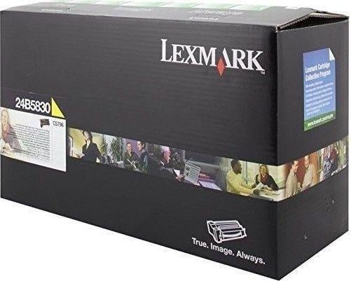 Toner Lexmark 24B5830, 18000 faqe, i verdhë