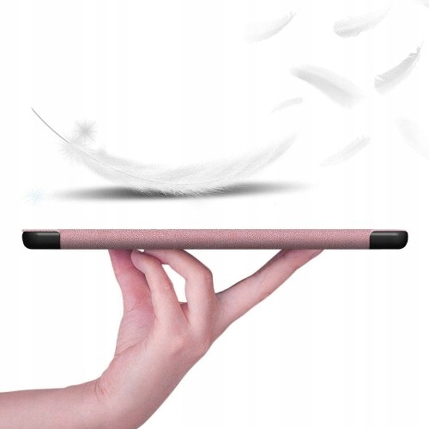 Kllëf smart për tablet iPad Air 11 Gen 6 2024, me qëndrim, rose gold