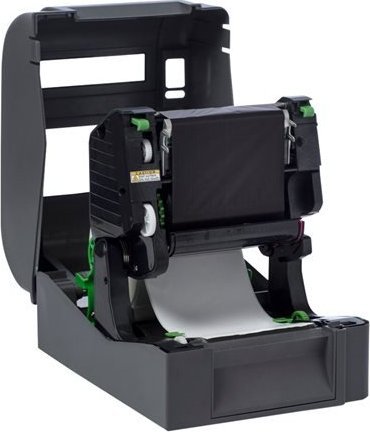 Принтер за етикети Brother TD-4520TN, 112mm, термален трансфер, бел