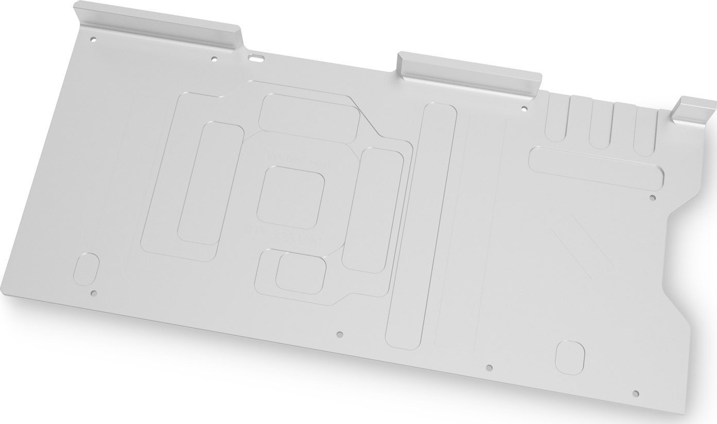 Backplate grafikash EK Water Blocks EK-Quantum Vector² Strix RTX 3080/3090, alumini, argjendtë
