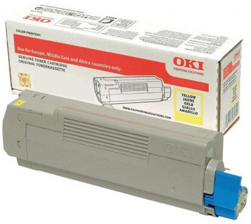 Toner për printer OKI C332/MC363, 3000 faqe, i verdhë