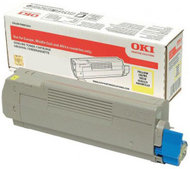 Toner për printer OKI C332/MC363, 3000 faqe, i verdhë
