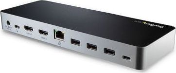 Stacion dokimi StarTech.com USB C Dual Monitor, 60W Power Delivery, HDMI DVI, i zi