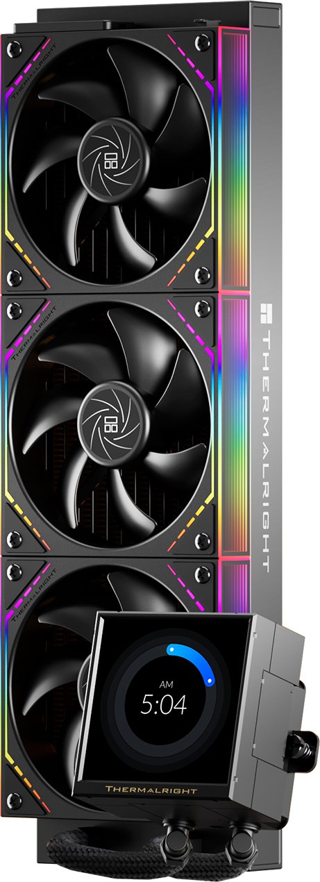 Течен ладилник за процесор Thermalright Peerless Vision 360 ARGB, радијатор 360 mm, ARGB, црн