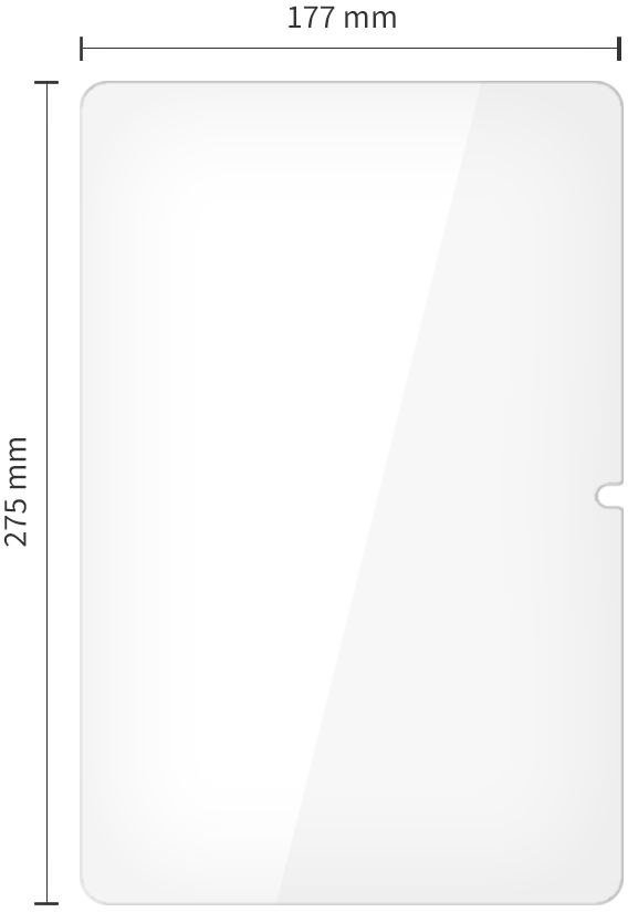 Xham mbrojtës Tech-Protect Glass Fit+, për Xiaomi Redmi Pad Pro 12.1, 2 copë, transparent