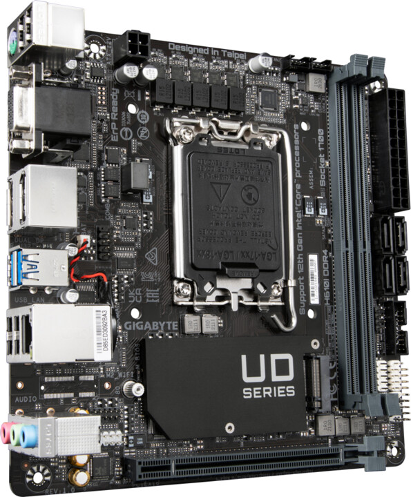Pllakë amë GIGABYTE H610I DDR4 - Intel H610 2