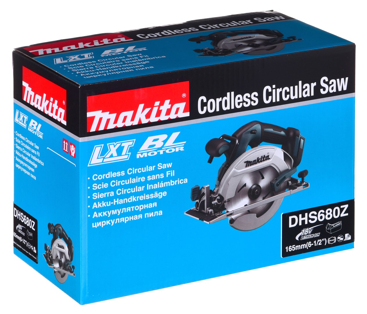 Sharrë rrethore Makita DHS680Z, 18V, 16.5 cm, pa bateri