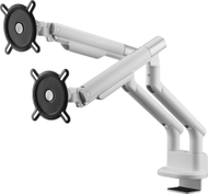 Mbajtës tavoline për monitor ONE FOR ALL DM7220, dy krahë, 13-35", i bardhë