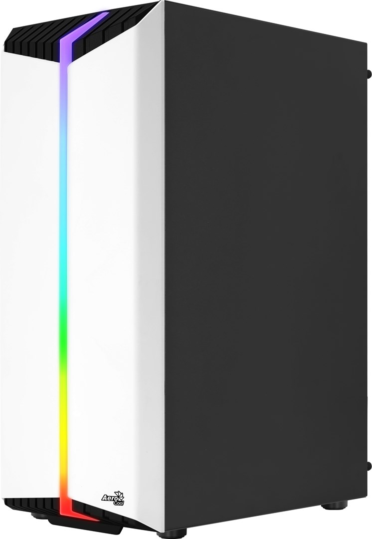 Kuti kompjuteri Aerocool Bionic RGB, ATX, xham i temperuar, e zezë