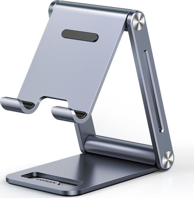 Mbajtëse telefoni Ugreen Metal Stand LP263 80708, alumini, palosëse, gri