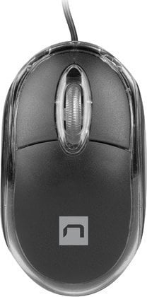 Maus Natec Vireo, me kabllo, USB, i zi