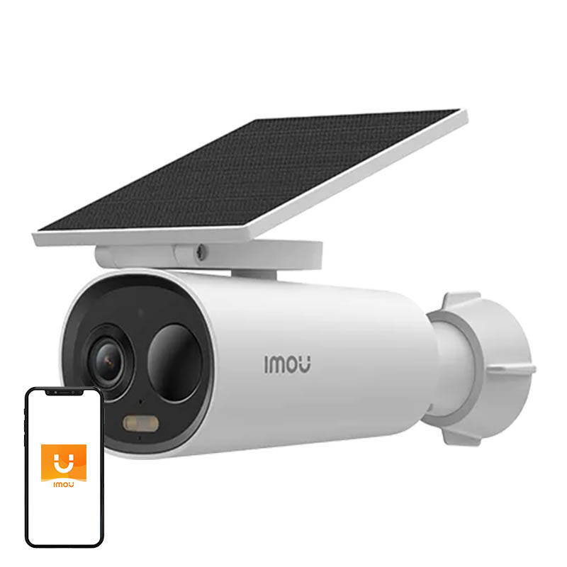 Kamerë sigurie e jashtme Imou Cell 3C, 2K 3MP, me panel solar, e bardhë