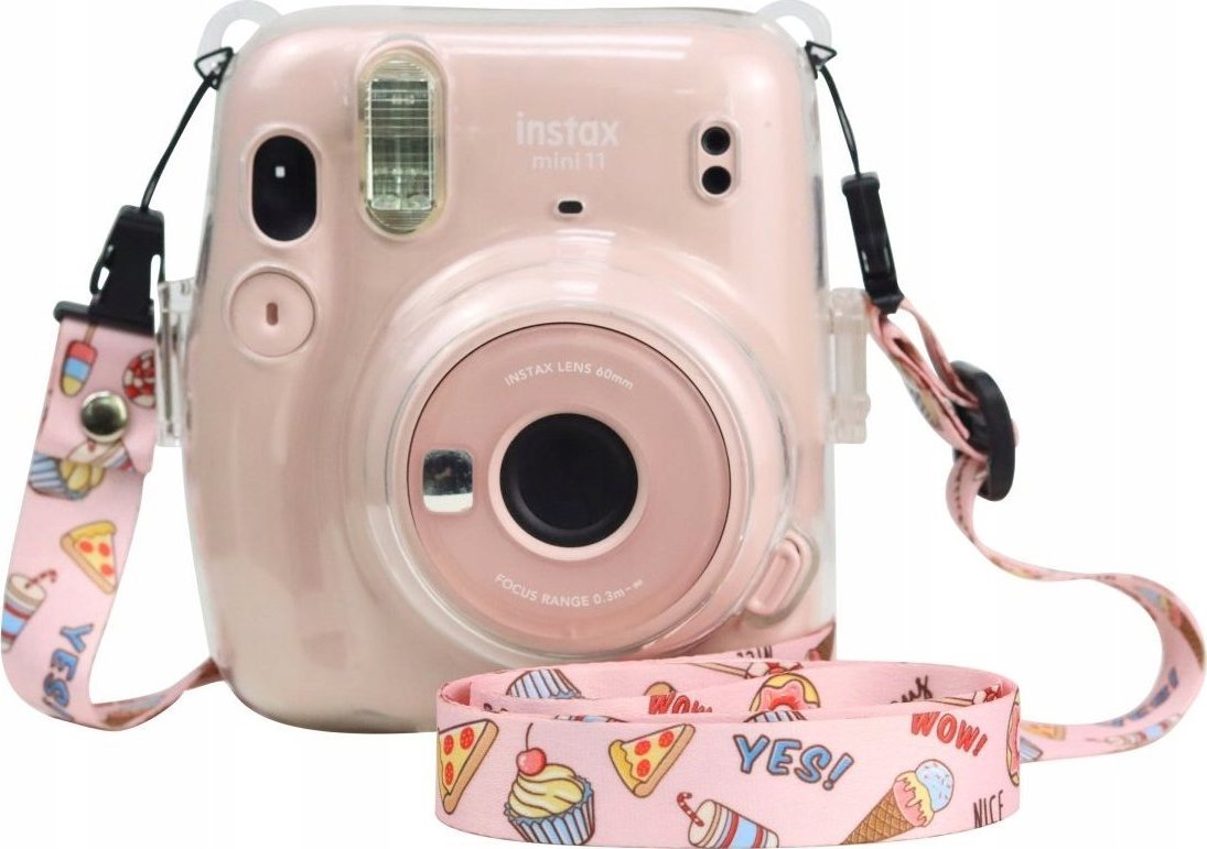 Rrip qafe LoveInstant Treats, universal për kamera Fujifilm Instax Mini, i shumëngjyrshëm