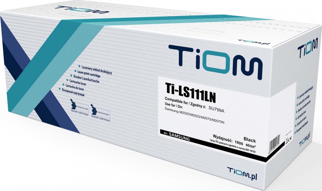 Toner për printer Tiom MLT-D111L (Ti-LS111LN), i zi