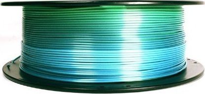 Shirit për printer 3D Gembird (filament), PLA +, 1,75mm, 1kg, i kaltër/ i gjelbërt