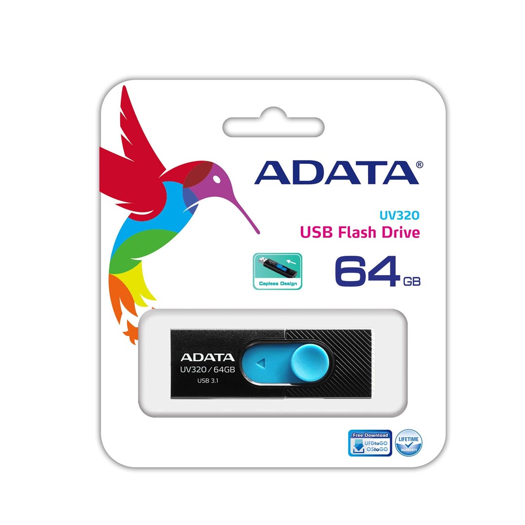 USB ADATA UV320, 64 GB, USB Type-A