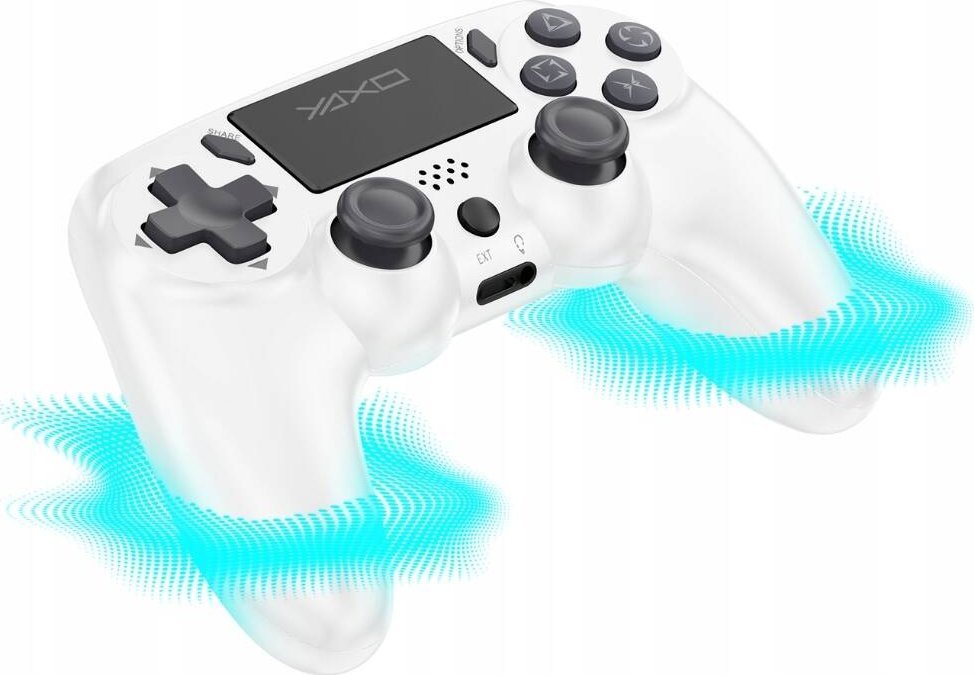 Gamepad wireless YAXO Viper Strike, për PS4 PS3 PC Android, i bardhë 4