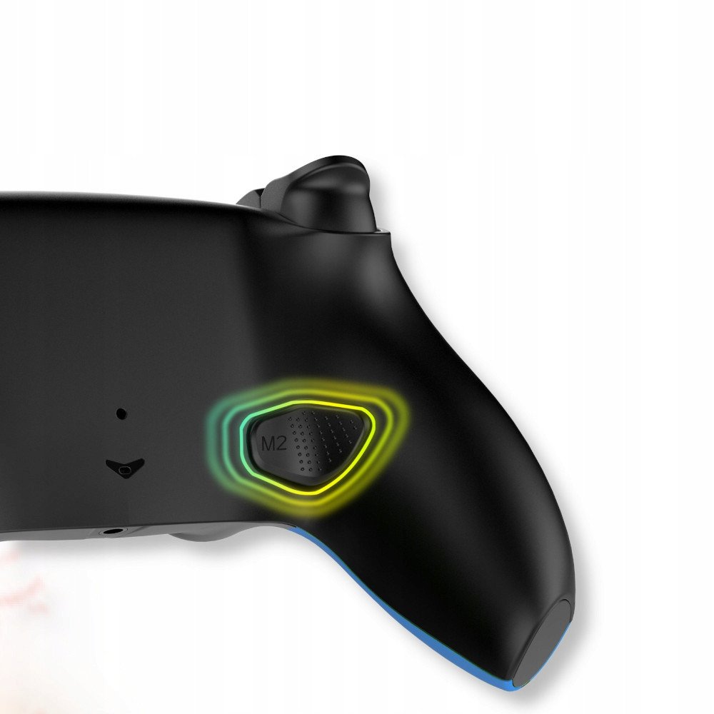 Gamepad wireless Hornet Fury Elite, për PS4 PC Android, Bluetooth USB, blu