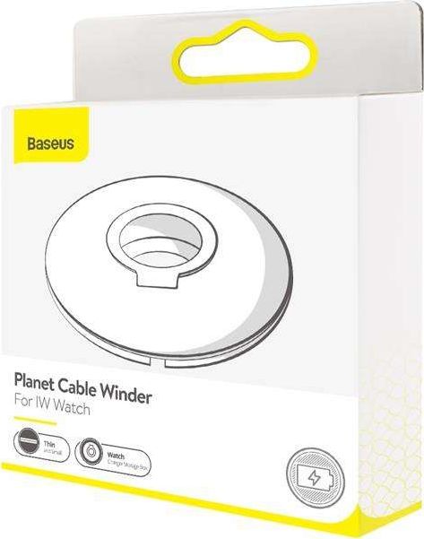Organizues për karikues Apple Watch Baseus, mbajtës portabël, plastikë, i zi