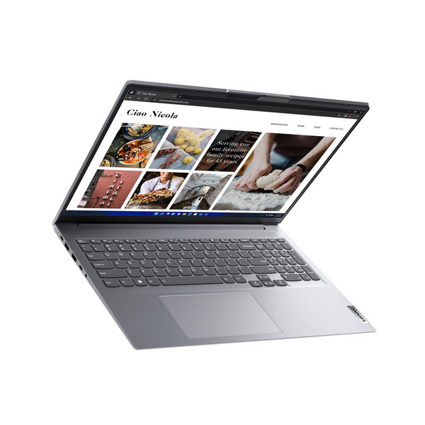 Laptop Lenovo ThinkBook 16 G4, 16", 16GB RAM, 512GB SSD, Intel® Core™ i7, Intel Iris Xe Graphics, i hirtë