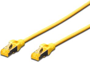 Kabllo rrjeti Digitus Patchcord CAT6a, S-FTP, 3m, e verdhë