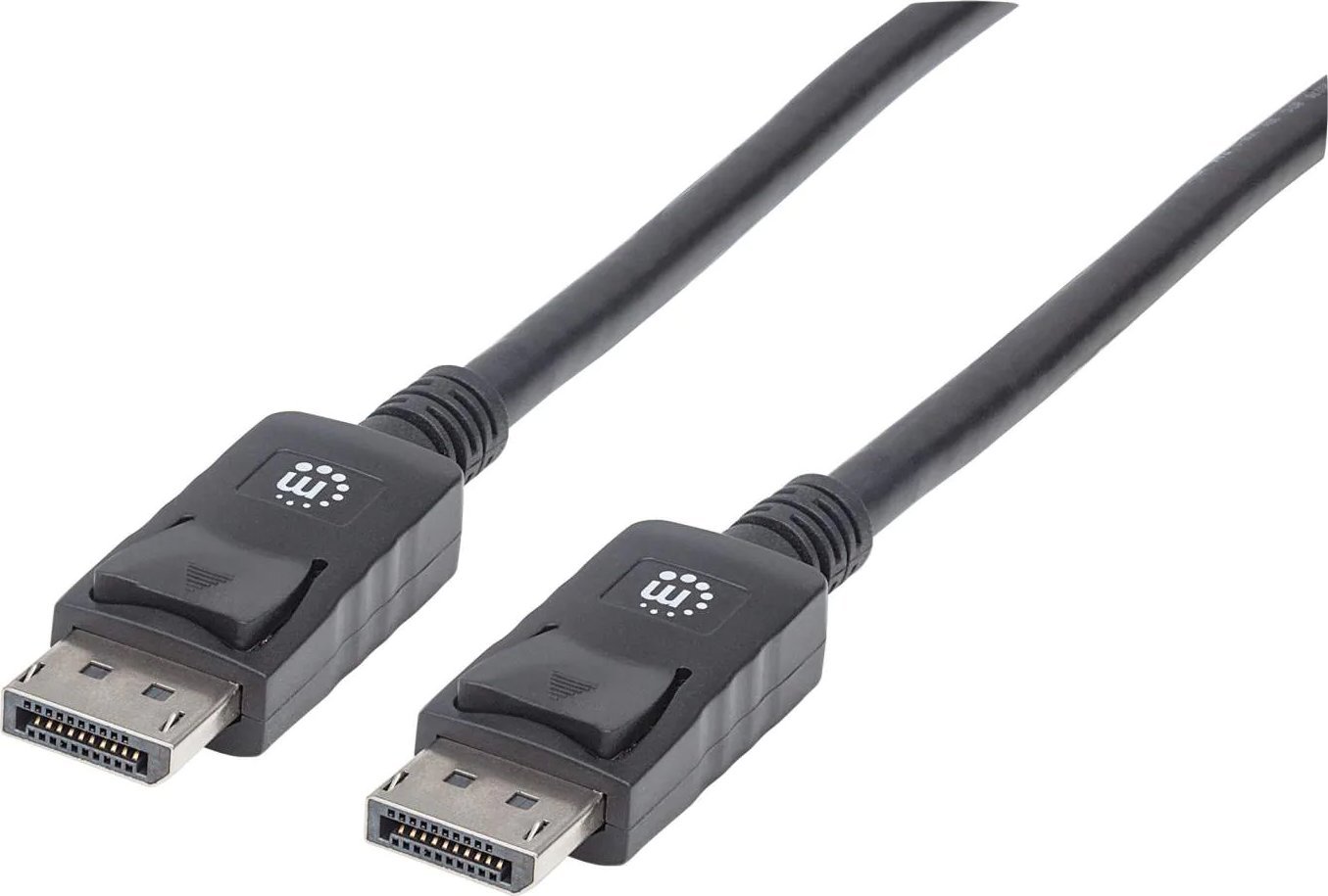 Kабел DisplayPort Manhattan 307116, 2m, црн
