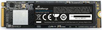 Disk SSD MediaRange, 256GB, M.2 2280 PCI-E x4 Gen3.1 NVMe