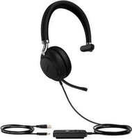 Kufje Yealink UH38, USB C, Bluetooth, të zeza